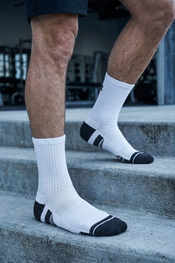 Under Armour Performance Tech Socks 3-Pack White
