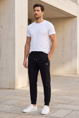 GANT Sweatpants Shield Logo Black
