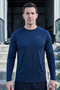 Under Armour L/S Tech Tee Navy