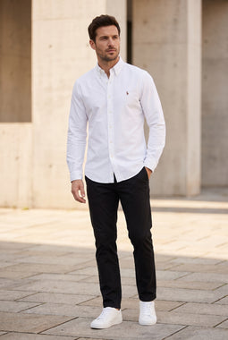 Ralph Lauren Oxford Slim Shirt White