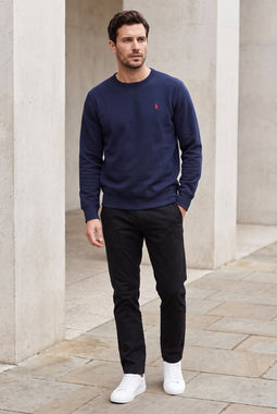 Ralph Lauren Crew Neck Sweatshirt Navy