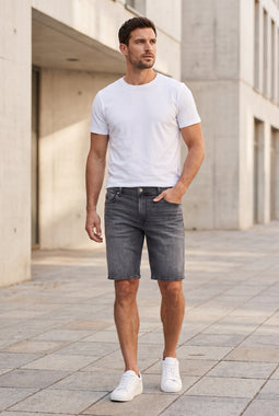 Calvin Klein Slim Signature Shorts Grey