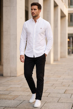 Ralph Lauren Oxford Custom Shirt White