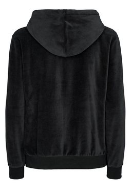 U.S. POLO ASSN. Women Velour Hoodie Duru Black