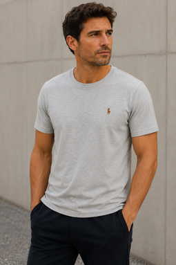 Ralph Lauren Soft-Touch Tee Grey