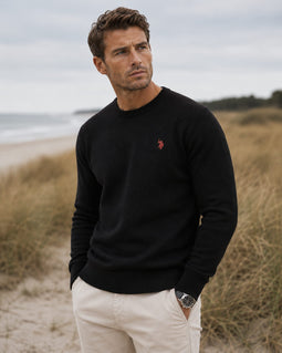 U.S. POLO ASSN. Knit Sweater Adair Black