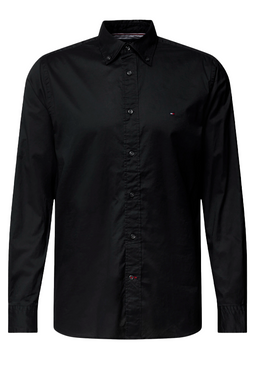 Tommy Hilfiger Flex Poplin Shirt Black