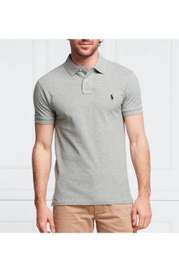 Ralph Lauren Slim Fit Polo Grey