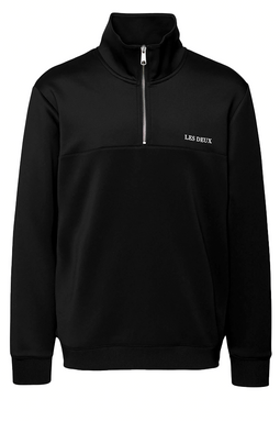 Les Deux Half-Zip Tracktop Ballier Black