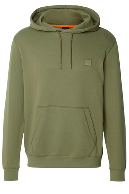 Hugo Boss Patch Wetalk Logo Hoodie Green
