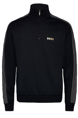 Hugo Boss Tracktop Half-Zip Black