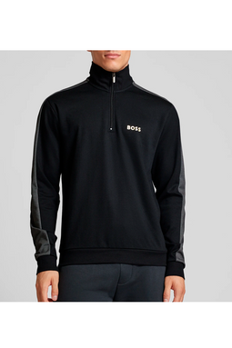 Hugo Boss Tracktop Half-Zip Black