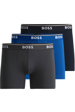 Hugo Boss 3-pack Stretch Cotton Boxers Ocean