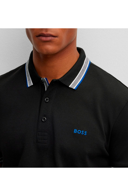 Hugo Boss Contrast Paddy Polo Black