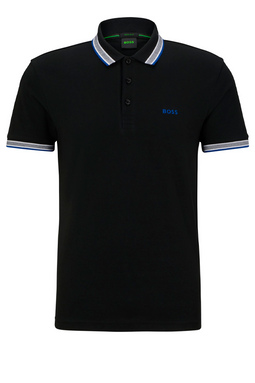 Hugo Boss Contrast Paddy Polo Black