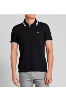 Hugo Boss Contrast Paddy Polo Black