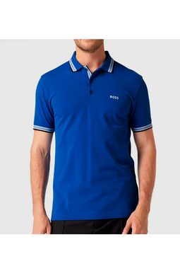 Hugo Boss Contrast Paddy Polo Blue