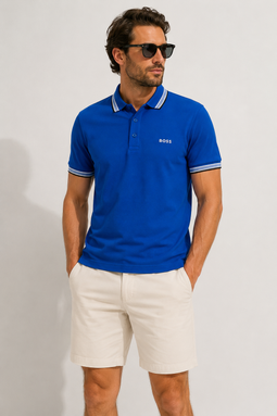 Hugo Boss Contrast Paddy Polo Blue