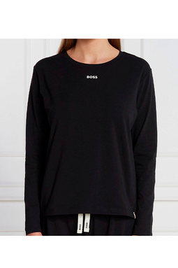 Hugo Boss Women Pyjamas T-shirt Soft Cotton Black