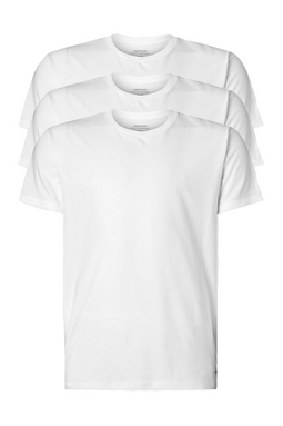 Calvin Klein 3-Pack Stretch Tee White