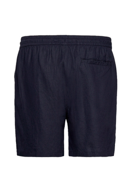 Les Deux Otto Linen Shorts Navy