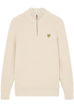 Lyle & Scott Ribbed Half-Zip Cove