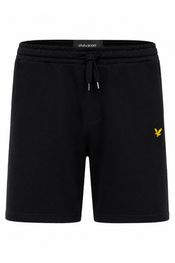 Lyle & Scott Logo Cotton Shorts Black