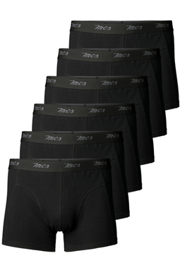 MCS 6-Pack Bamboo Boxers Black