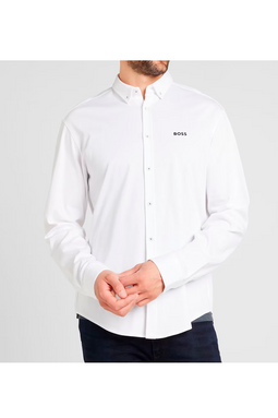 Hugo Boss Shirt Motion Logo White