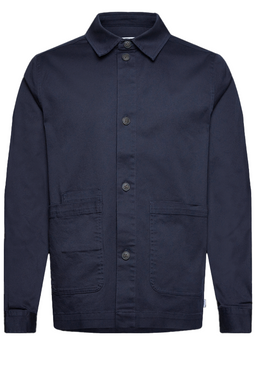 Les Deux Langley Overshirt Navy