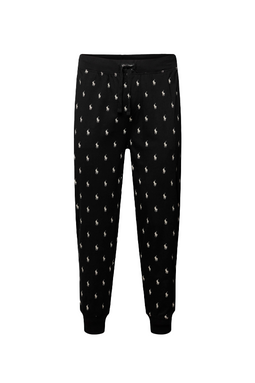 Ralph Lauren Liquid Signature Dot Pants Black