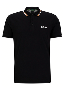 Hugo Boss Paddy Pro Contrast Polo Black