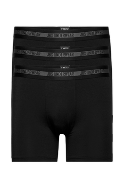 JBS 3-Pack Bamboo Boxers Black