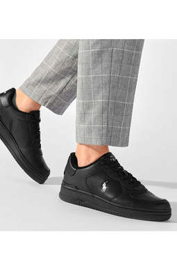 Ralph Lauren Master Court Sneaker Black