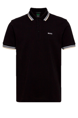 Hugo Boss Contrast Paddy Polo Black