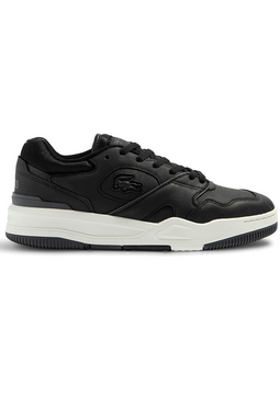 Lacoste Leather Lineshot Trainers Black