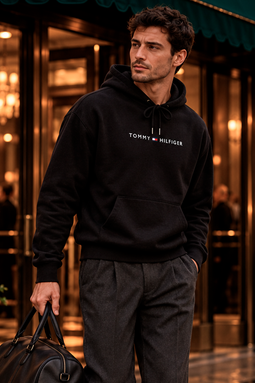 Tommy Hilfiger Regular Hoodie Black