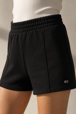 Tommy Hilfiger Women Cotton Shorts Essential Black