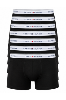 Tommy Hilfiger 7-pack Repeat Trunks Black