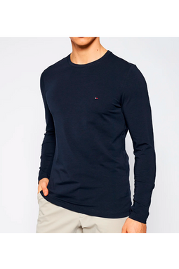Tommy Hilfiger Slim L/S Tee Navy