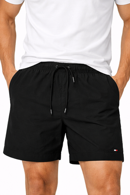 Tommy Hilfiger Swim Shorts Mid-Length Black