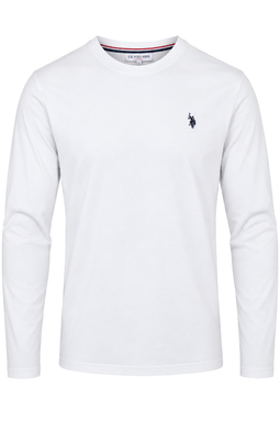 U.S. POLO ASSN. T-shirt LS Brolin White