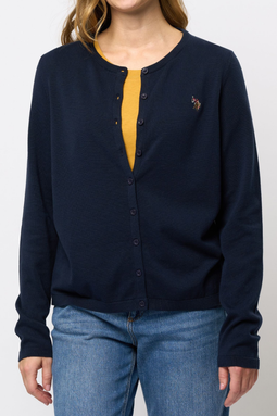 U.S. POLO ASSN. Women Knit Cardigan Kimmi Navy