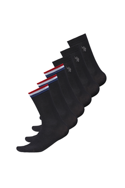 U.S. POLO ASSN. 6-Pack Socks Malte Black