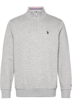 U.S. POLO ASSN. Half-Zip Pullover Kurt Grey