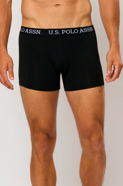 U.S. POLO ASSN. 3-Pack Bamboo Trunks Black