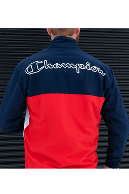 Champion Full Zip Jacket Navy/Red