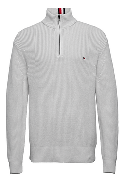 Tommy Hilfiger Essential 1/4 Zip Grey