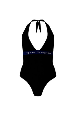 Tommy Hilfiger Women Classic Bikini Swimsuit Black - Luxivo 
