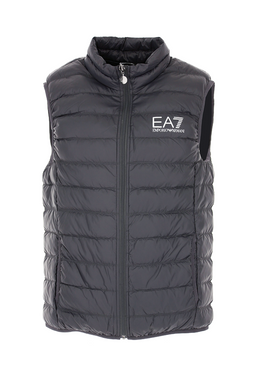 Armani EA7 Quilted Vest Grey - Luxivo 